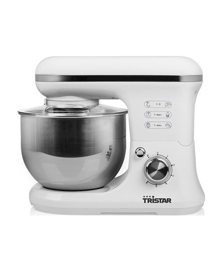 Tristar Kitchen Machine | MX-4817 | 1200 W | Number of speeds 6 | Bowl capacity 5 L | White