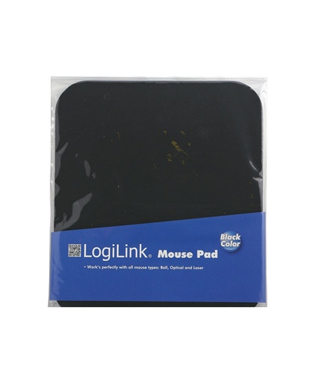 Logilink Mousepad Black, 220 x 250 mm