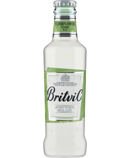 Gaivusis gėrimas BRITVIC, Elderflower tonic, 200ml, D