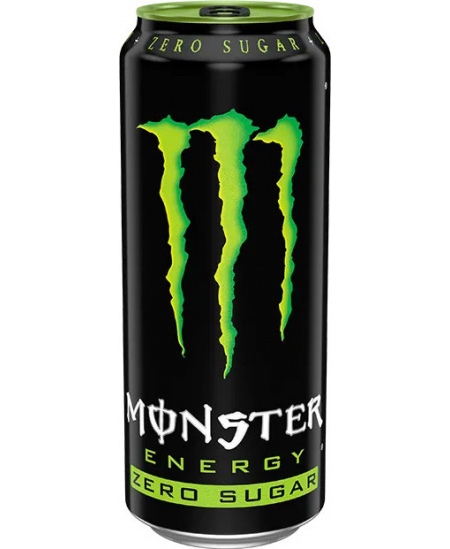 Energinis gėrimas MONSTER ENERGY Zero Sugar, 0,5 l, skardinė