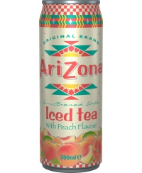 Juodosios arbatos gėrimas ARIZONA, persikų skonio, 500 ml  D