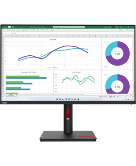 Lenovo | ThinkVision | T32h-30 | 31.5 " | IPS | 16:9 | 60 Hz | 4 ms | 2560 x 1440 pixels | 350 cd/m² | HDMI ports quantity