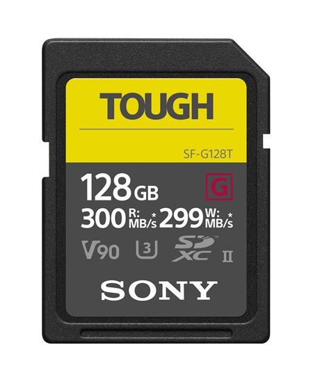 Sony Tough Memory Card UHS-II 128 GB, SDXC, Flash memory class 10