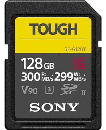 Sony Tough Memory Card UHS-II 128 GB, SDXC, Flash memory class 10