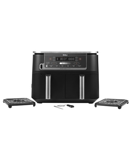 NINJA | Airfryer | AF451EU Foodi MAX Dual Zone | Power 2470 W | Capacity 9.5 L | Black
