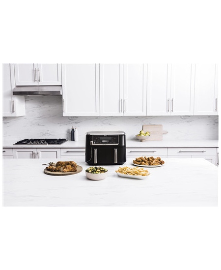 NINJA | Airfryer | AF451EU Foodi MAX Dual Zone | Power 2470 W | Capacity 9.5 L | Black