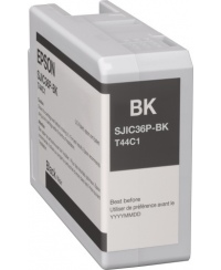 Epson SJIC36P(K) (C13T44C140) Rašalinė kasetė, Juoda