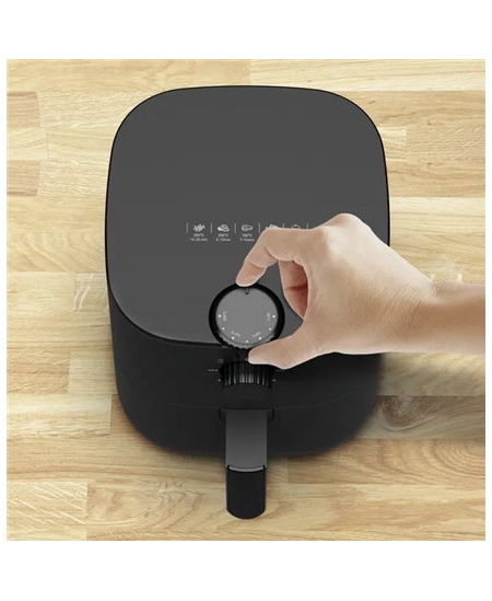 TEFAL | Fryer | Essential EY130815 | Power 1400 W | Capacity 3.5 L | Black