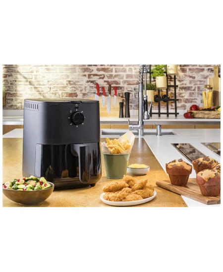 TEFAL | Fryer | Essential EY130815 | Power 1400 W | Capacity 3.5 L | Black