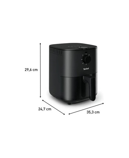 TEFAL | Fryer | Essential EY130815 | Power 1400 W | Capacity 3.5 L | Black
