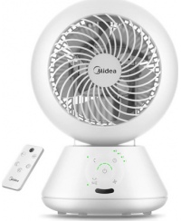 Midea Fan | MDF24JRW TurboForce | Table Fan | White | Number of speeds 5 | Oscillation | Remote control