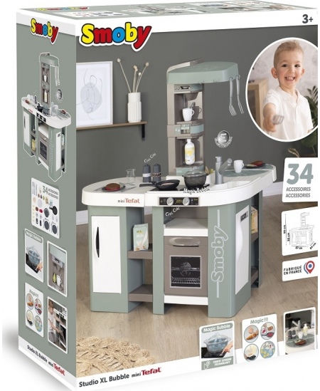 Virtuvės rinkinys SMOBY Mini Tefal, su 34 priedais