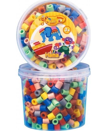 Karoliukų rinkinys dėžutėje HAMA MAXI