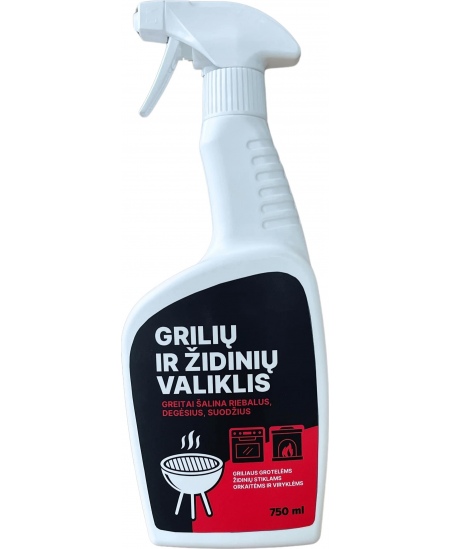 Grilių ir židinių valiklis,  750 ml