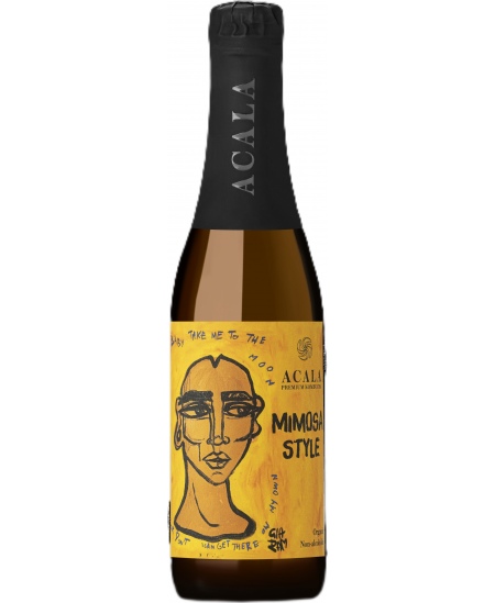 Ekologiškas gaivusis arbatos gėrimas ACALA Mimosa Style, 330 ml, LT-EKO-001