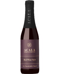 Ekologiškas gaivusis arbatos gėrimas ACALA Red Wine Style, 330 ml, LT-EKO-001