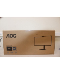 SALE OUT.  | CU34V5CW/BK | 34 " | VA | 21:9 | 100 Hz | 4 ms | 3440 x 1440 pixels | HDMI ports quantity 1 | DAMAGED PACKAGIN