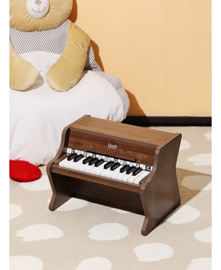 CLASSIC WORLD Drewniane Pianino Klasyczne + Książeczka do Nauki