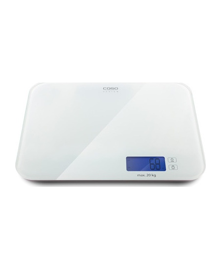 Caso | Designer kitchen scales LX 20 | 03294 | Maximum weight (capacity) 20 kg | Graduation 5 g | White