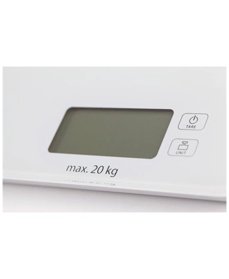 Caso | Designer kitchen scales LX 20 | 03294 | Maximum weight (capacity) 20 kg | Graduation 5 g | White