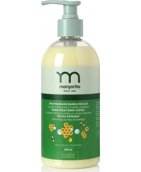 Rankų muilas MARGARITA, maitinamas, 400 ml