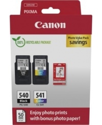 Canon PG-540/CL-541 (5225B013) Photo value pack Rašalinių kasečių komplektas, BK/CMY