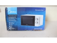 SALE OUT. Midea MG720C2AT Microwave oven with Grill, Microwave 700 W, Grill 1000 W, 20 L, White, DAMAGED PACKAGING | Microwave o