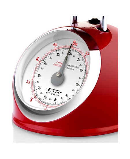 ETA | Kitchen scale | ETA577790030 Storio | Maximum weight (capacity) 5 kg | Graduation 25 g | Red