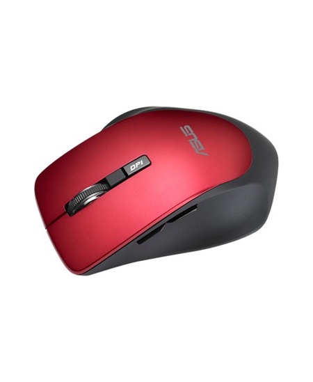 Asus WT425 wireless, Red, Mouse