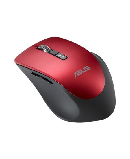 Asus WT425 wireless, Red, Mouse