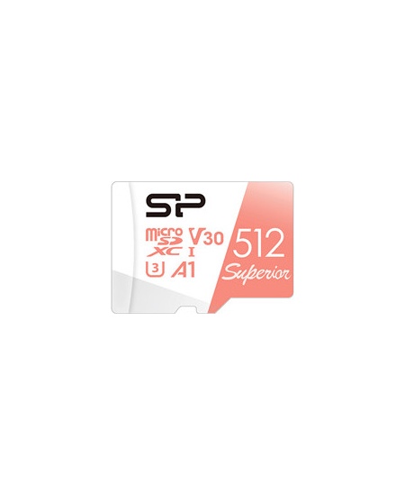 Silicon Power Superior | 512 GB | microSDXC | Flash memory class 10