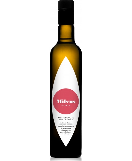 Alyvuogių aliejus MILVUS, Extra virgin, Royeta, 500 ml