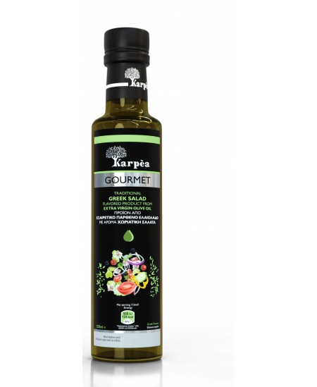 Alyvuogių aliejus KARPEA, Gourmet, extra virgin, graikiškoms salotoms, 250 ml