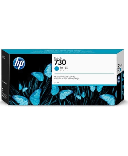 HP 730 (P2V68A) Rašalinė kasetė, Žydra