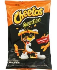 Kukurūzų užkandis CHEETOS, saldžiųjų čili pipirų skonio, 165g.