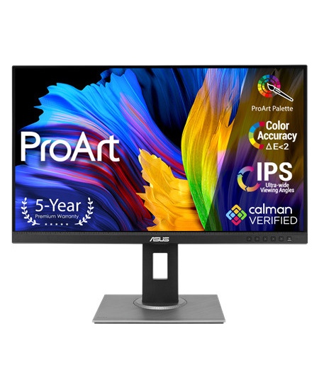 Asus | ProArt Display | PA278QV | 27 " | IPS | WQHD | 16:9 | 75 Hz | 5 ms | 2560 x 1440 | 350 cd/m² | HDMI ports quantity 