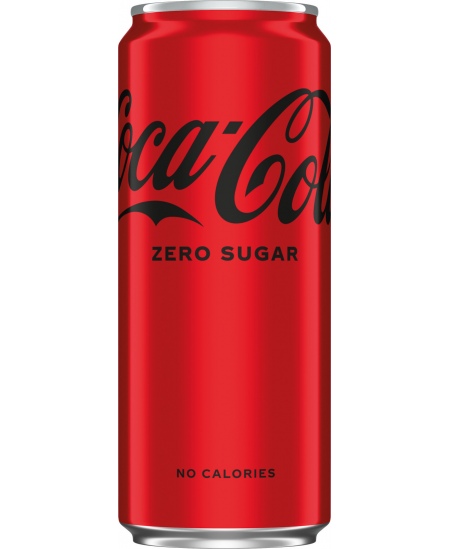 Gazuotas gaivusis gėrimas COCA COLA Zero, 0.33l, skardinė D