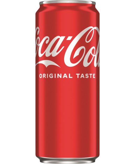 Gazuotas gaivusis gėrimas COCA COLA, 0,33 l, skardinė D