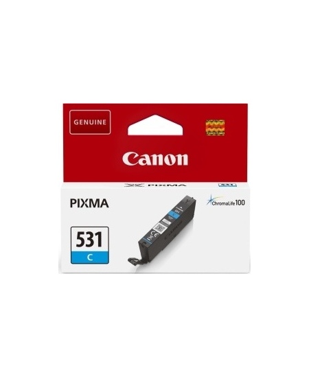 Canon CLI-531C (6119C001) Rašalinė kasetė, Žydra