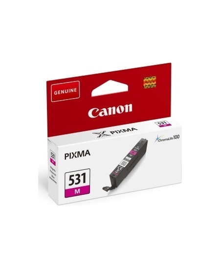 Canon CLI-531M (6120C001) Rašalinė kasetė, Purpurinė