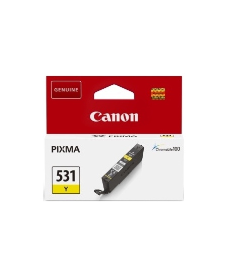 Canon CLI-531Y (6121C001) Rašalinė kasetė, Geltona