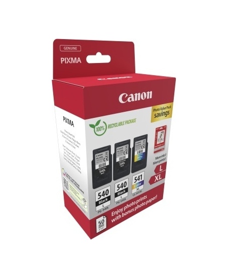 Canon PG-540L/CL-541XL (5224B015) Photo value pack Rašalinių kasečių komplektas, BK/CMY