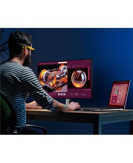 Dell U2725QE | 27 " | IPS | 16:9 | 120 Hz | 5 ms | 3840 x 2160 pixels | 450 cd/m² | HDMI ports quantity 1 | Silver