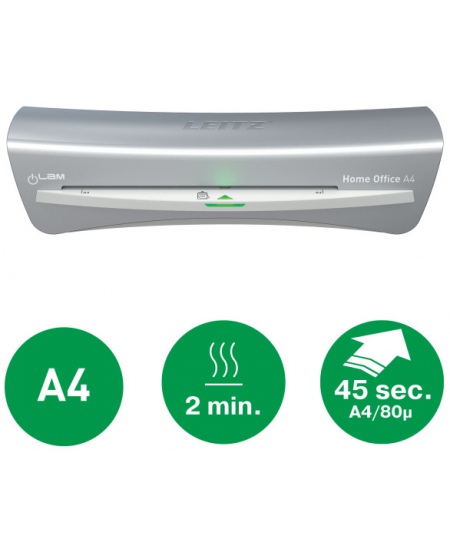 Laminavimo aparatas LEITZ Home Office A4, pilkos sp.