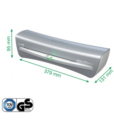 Laminavimo aparatas LEITZ Home Office A4, pilkos sp.