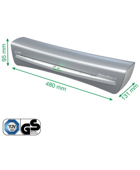 Laminavimo aparatas LEITZ Home Office A3, pilkos sp.