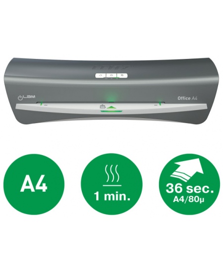 Laminavimo aparatas LEITZ Office A4, sidabro sp.