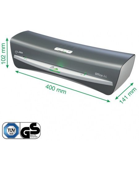 Laminavimo aparatas LEITZ Office A4, sidabro sp.