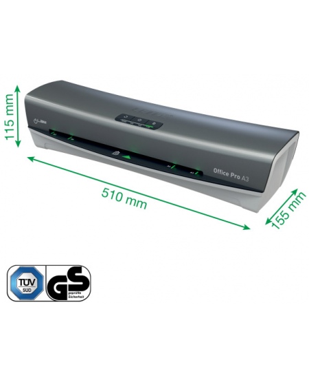 Laminavimo aparatas LEITZ  OfficePro A3, sidabro sp.