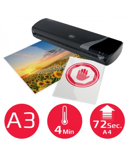 Laminavimo aparatas GBC Inspire+, A3, juodas